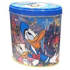 ディズニーのお菓子の缶をあげてこう！！