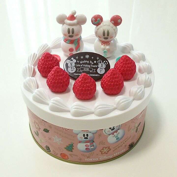 ディズニーのお菓子の缶をあげてこう！！