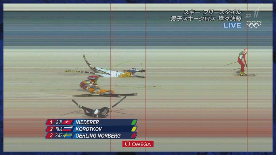 スポーツの感動場面