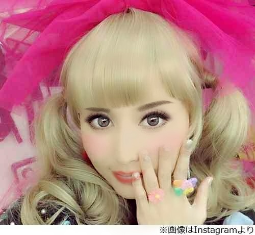 橋本マナミ、きゃりーぱみゅぱみゅになる