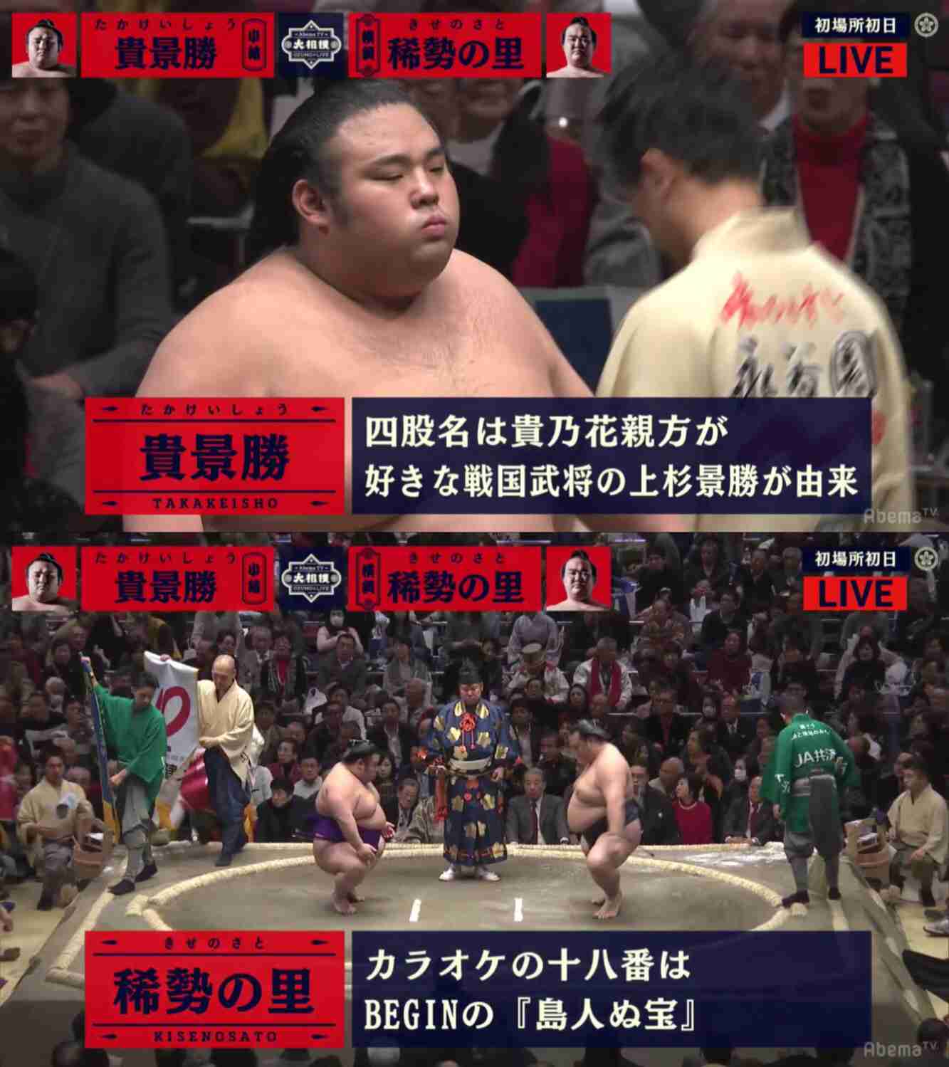 【大相撲】初場所を15日間見届けながら応援するトピ【実況・感想】