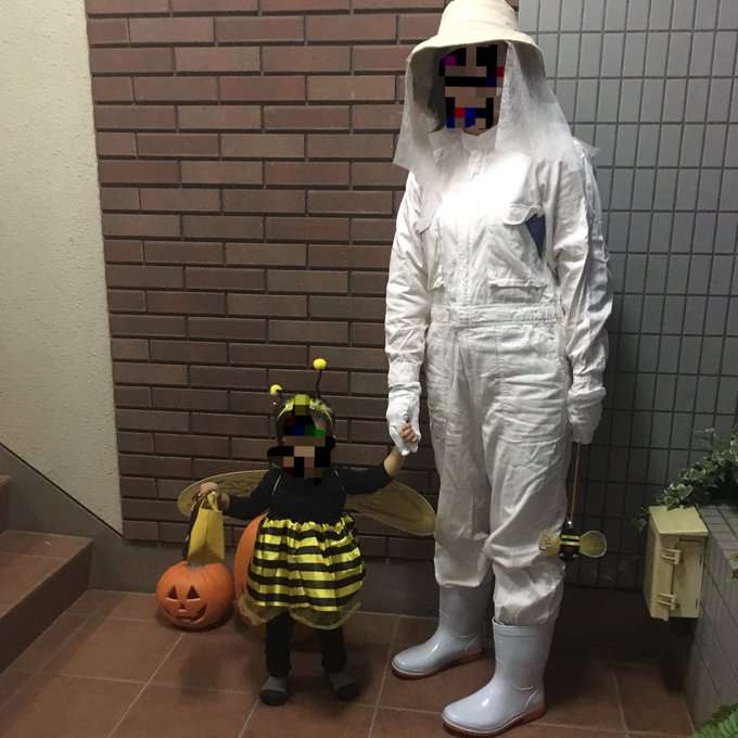 海外の小さい子のコスプレ