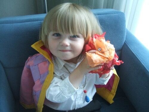 海外の小さい子のコスプレ