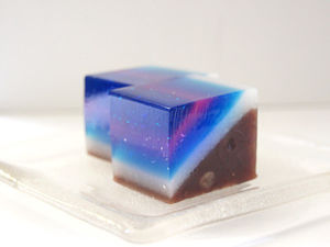 美しい和菓子の画像