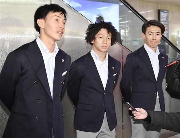 平昌オリンピックに出場する選手を応援するトピ