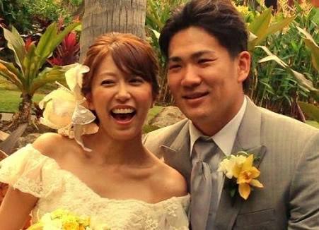 里田まい、夫・田中将大から花束　「ニヤケてしまう」とラブラブぶり披露