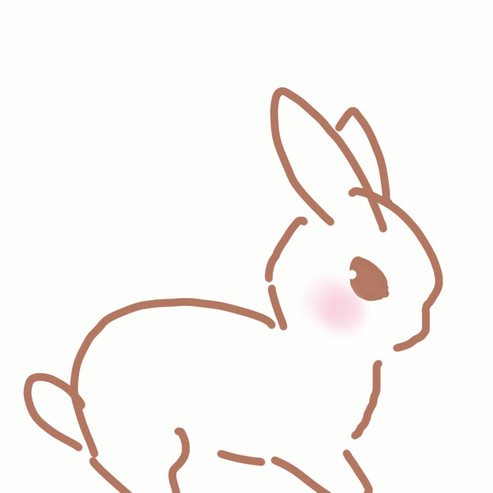 【お絵かき】うさぎの絵を描こう!