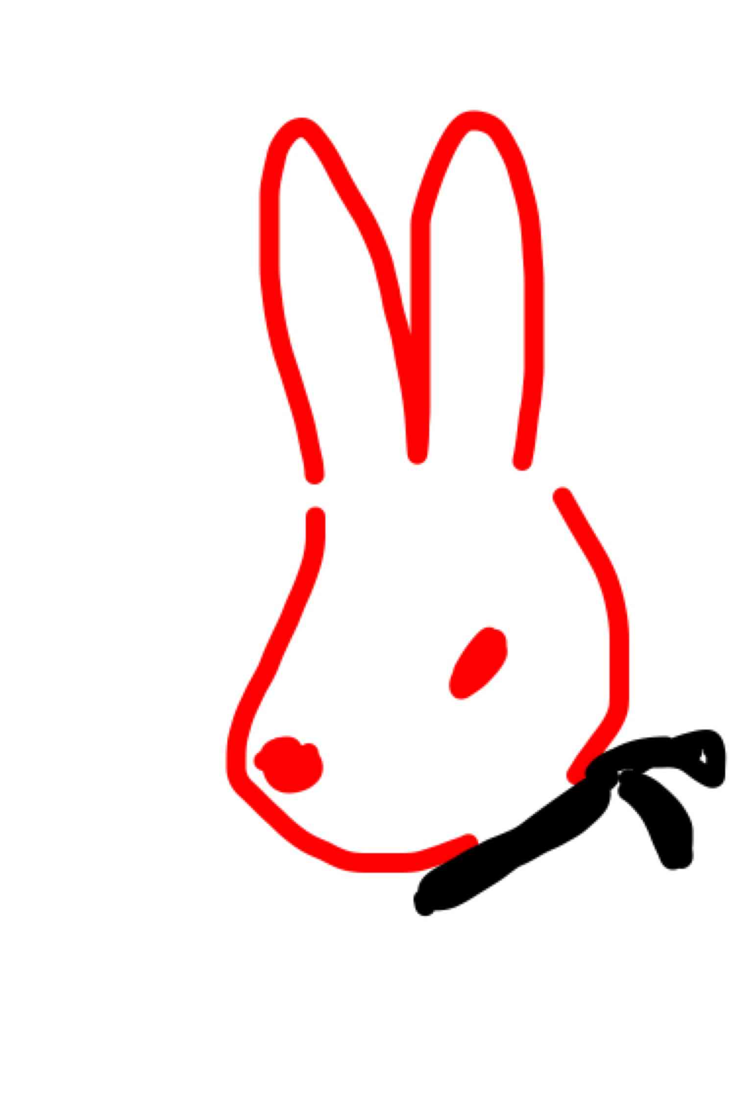 【お絵かき】うさぎの絵を描こう!