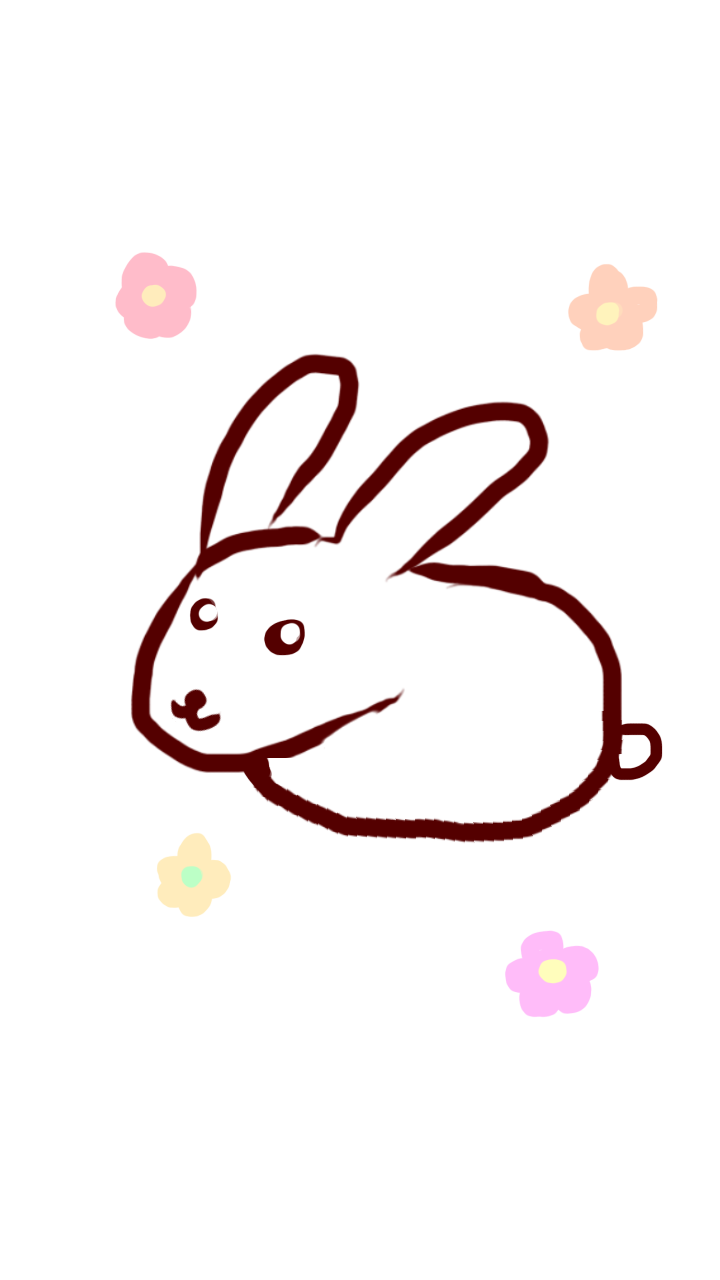 【お絵かき】うさぎの絵を描こう!