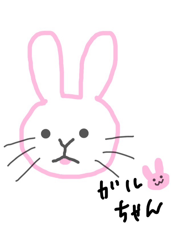 【お絵かき】うさぎの絵を描こう!