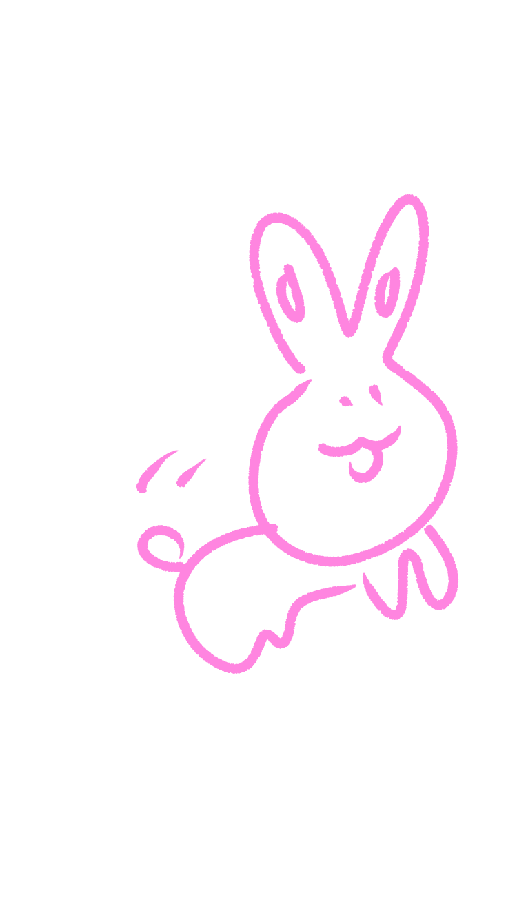 【お絵かき】うさぎの絵を描こう!