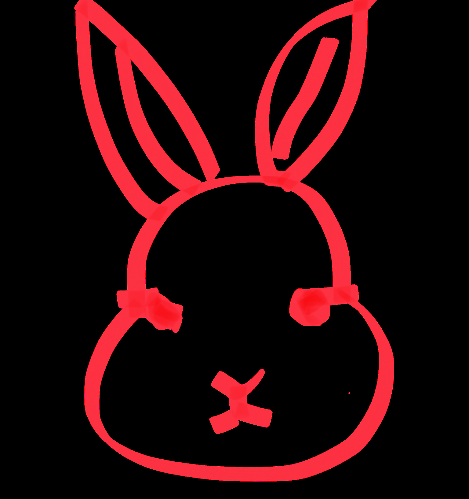 【お絵かき】うさぎの絵を描こう!