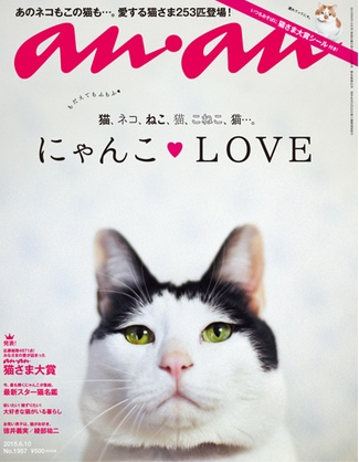 歴代の『an・an』の表紙がみたい！