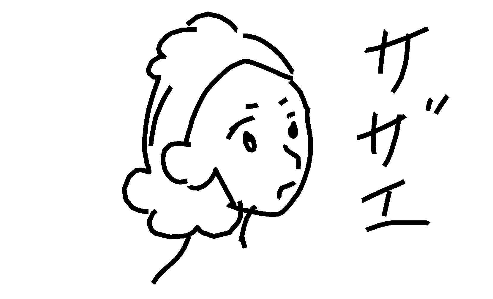 【お絵描き】何も見ないでサザエさんの登場人物を描くトピ