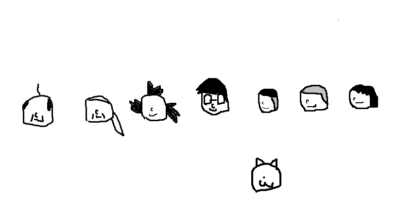 【お絵描き】何も見ないでサザエさんの登場人物を描くトピ