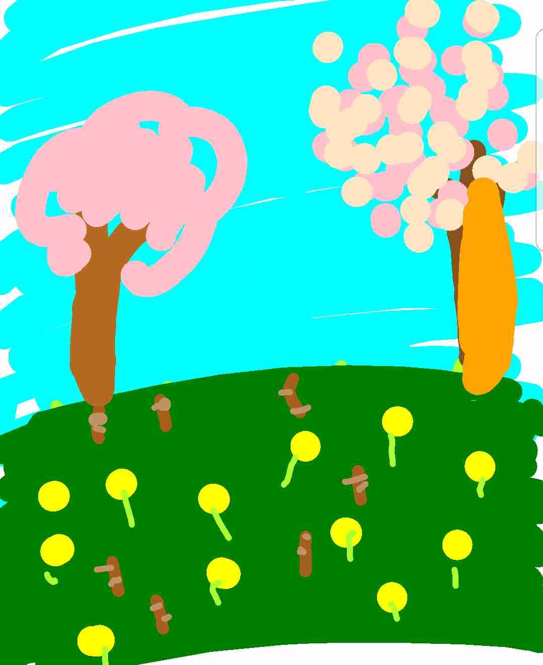 【絵トピ】春らしい絵を描こう