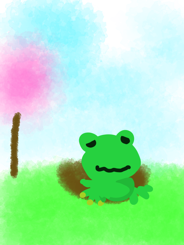 【絵トピ】春らしい絵を描こう