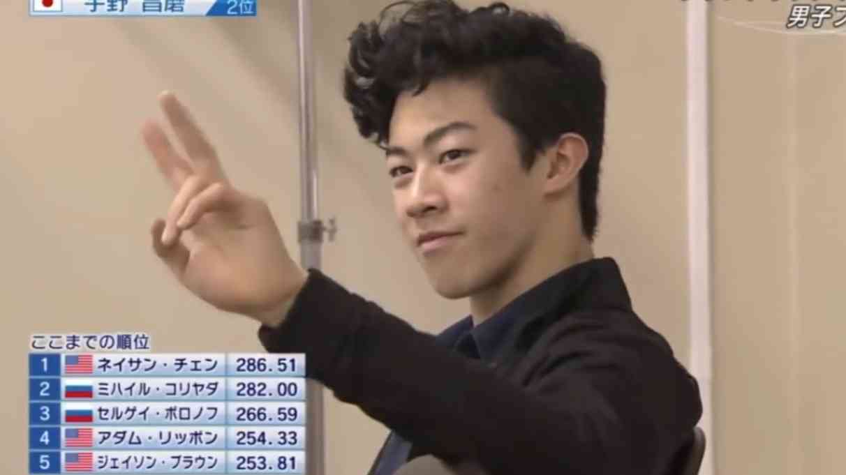男子フィギュアスケートのネイサン・チェン選手が好きな人たちで話したい!