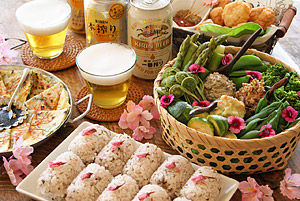 花見に持って行きたい弁当の画像