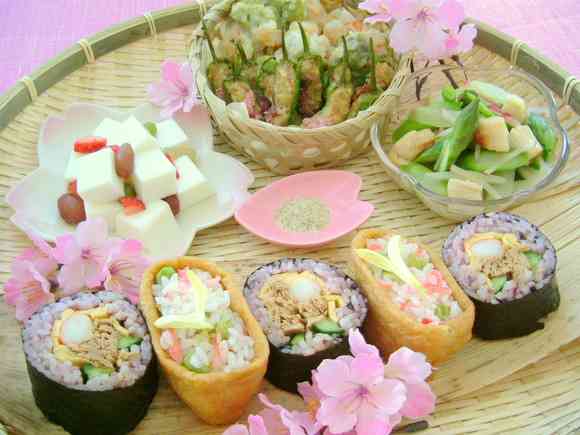 花見に持って行きたい弁当の画像