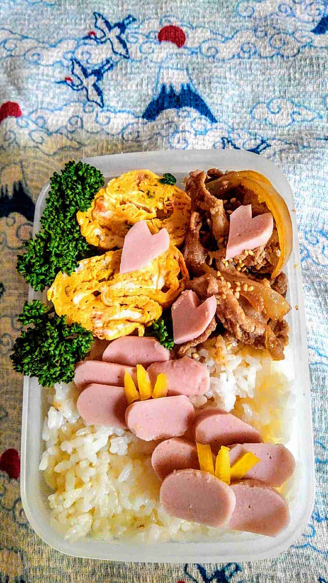 花見に持って行きたい弁当の画像