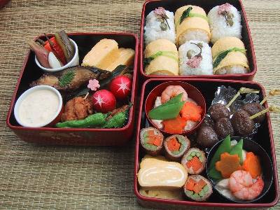 花見に持って行きたい弁当の画像