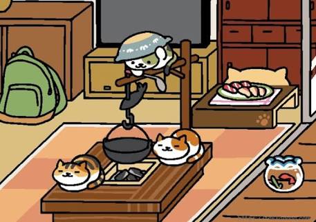 ひたすら猫鍋画像。