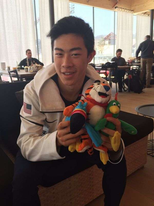 男子フィギュアスケートのネイサン・チェン選手が好きな人たちで話したい!
