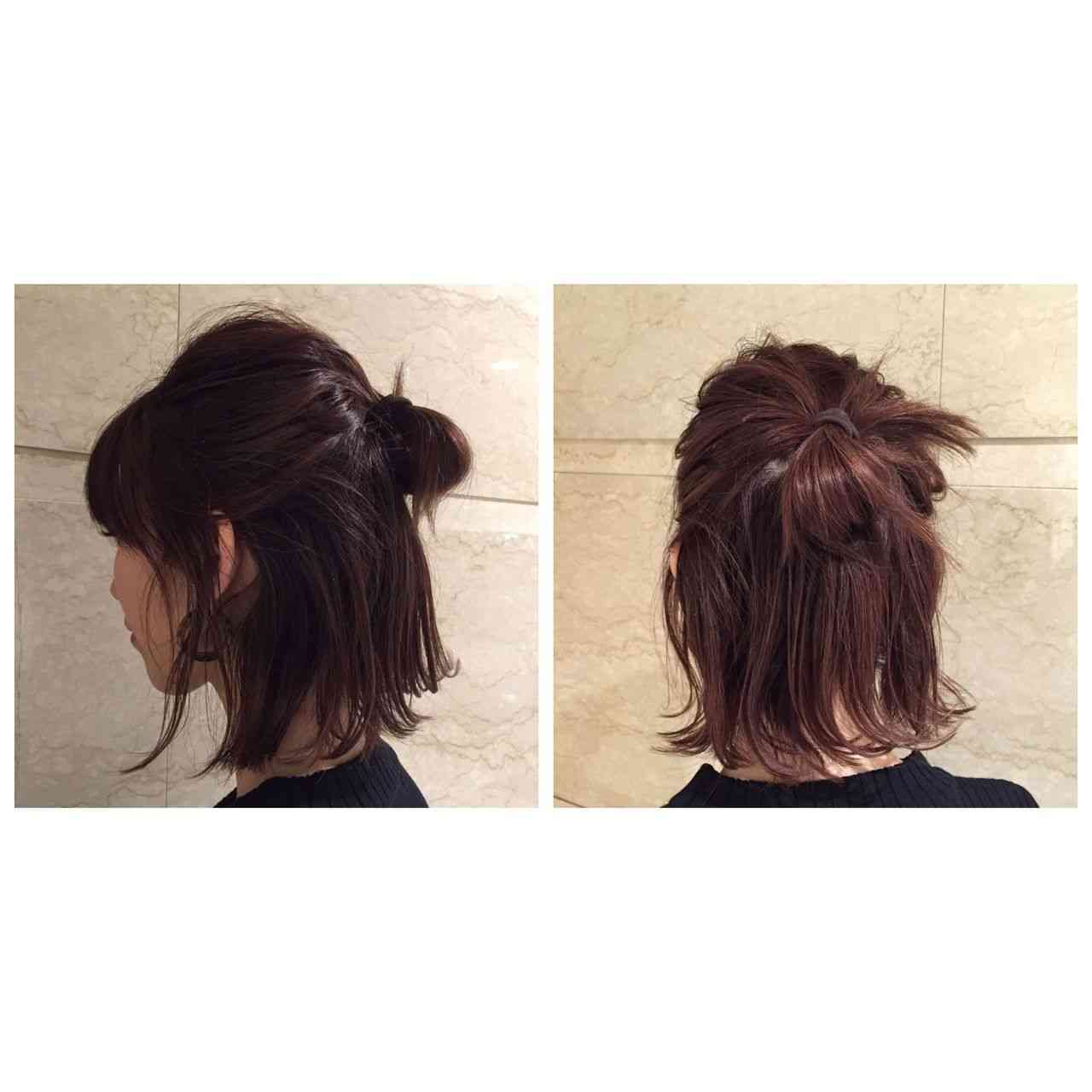 ぺたんこ髪に似合うヘアスタイル
