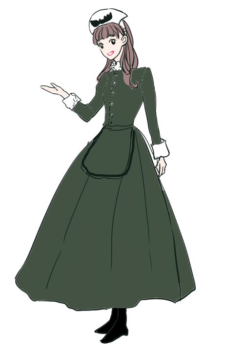 お絵描きトピ、店員さんの制服(ユニフォーム)を描いて当てて貰おう！
