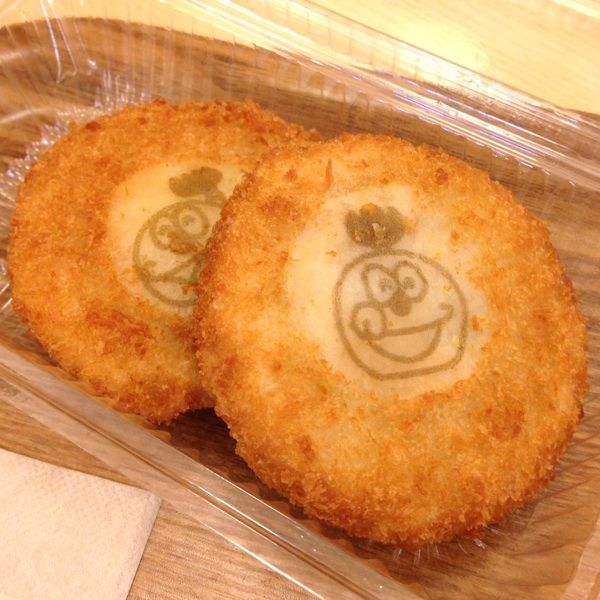 コロッケ何かけますか？