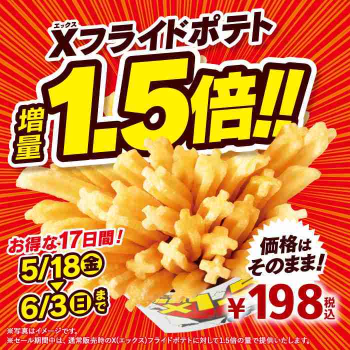 フライドポテト大好きトピ