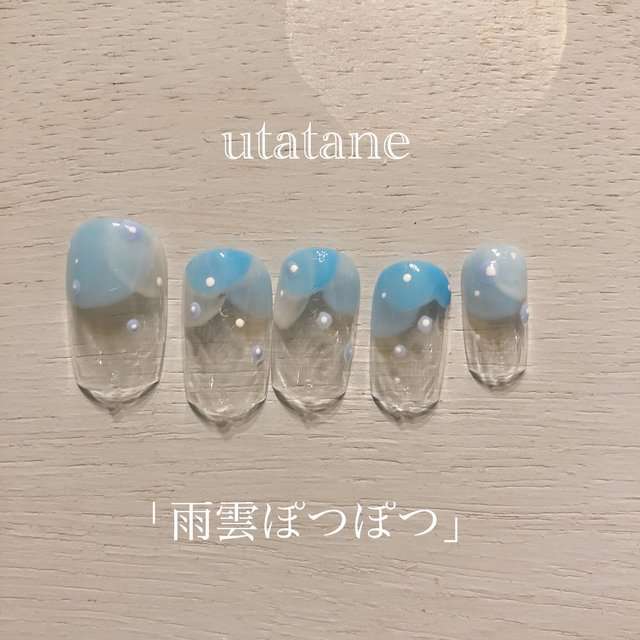 真似したいセルフネイル画像