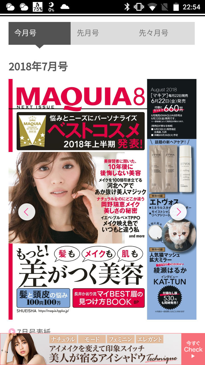 【定期】雑誌付録6．7月号【トピ】