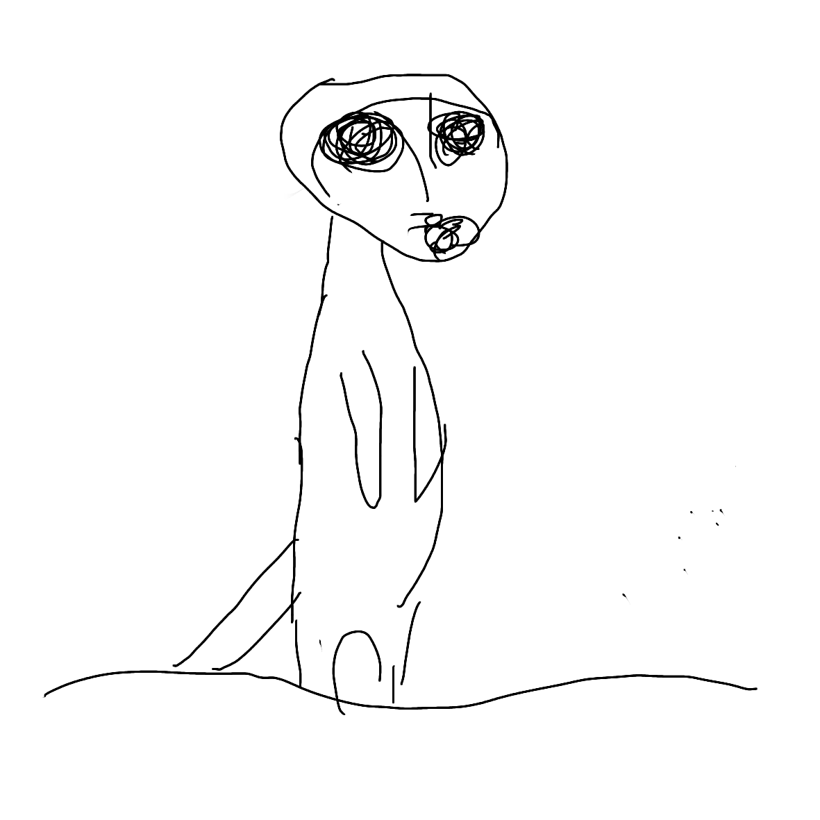 【あいまい】記憶だけで動物の絵を描く【あじわい】