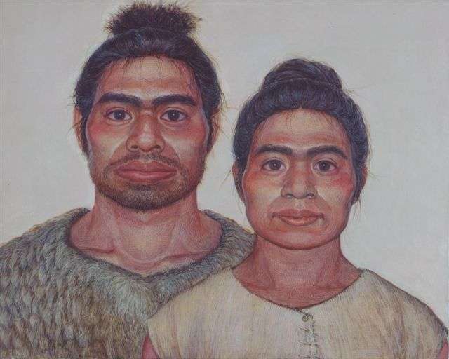 「濃い顔」と「薄い顔」を交互に貼っていくトピ