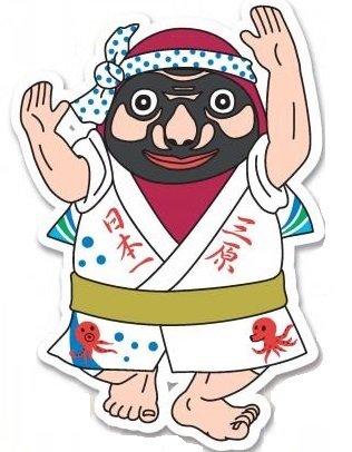 「濃い顔」と「薄い顔」を交互に貼っていくトピ