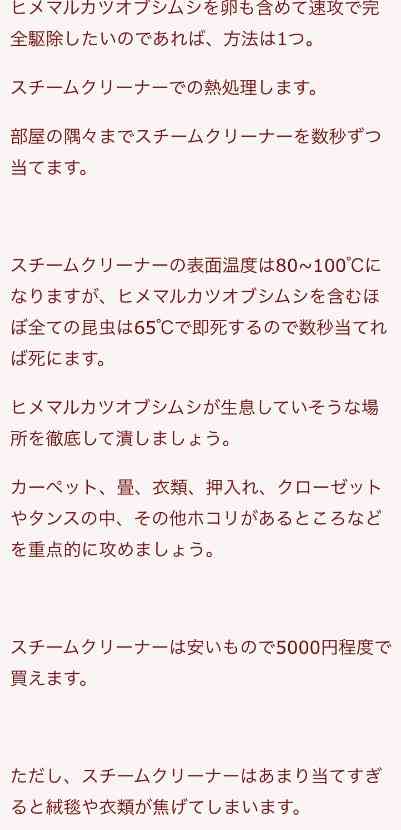 G以外の虫対策してますか？