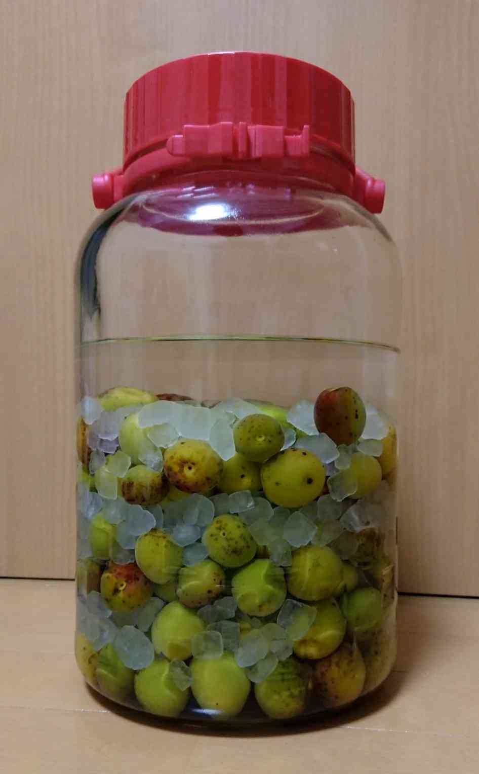梅シロップ、梅酒を作ってる方