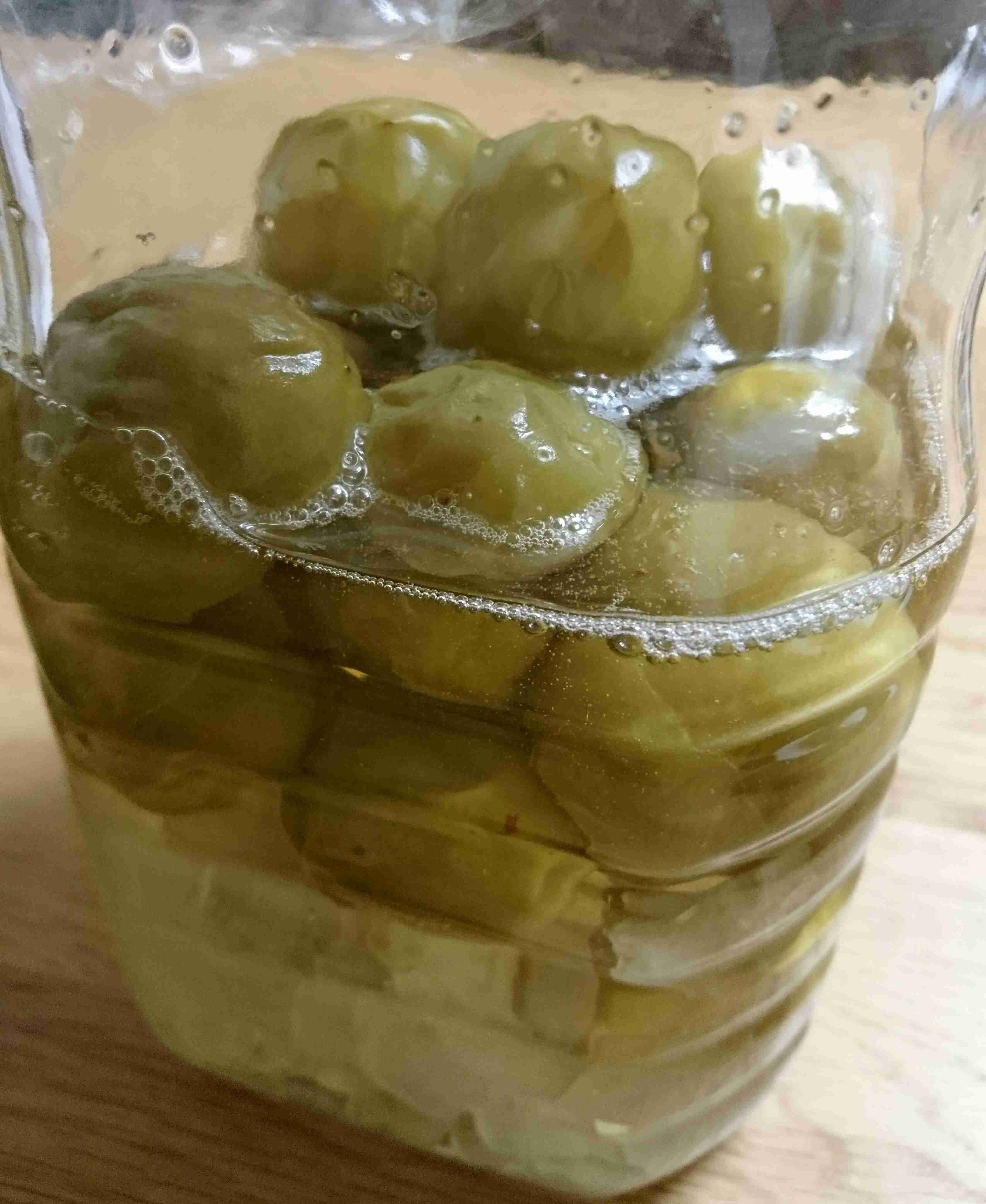 梅シロップ、梅酒を作ってる方