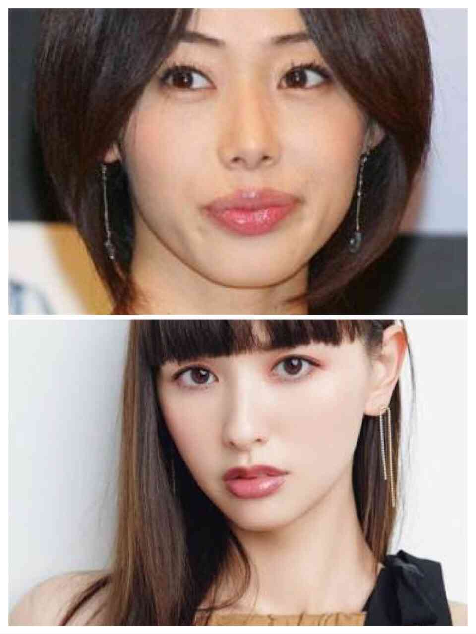 同じ系統の顔の芸能人