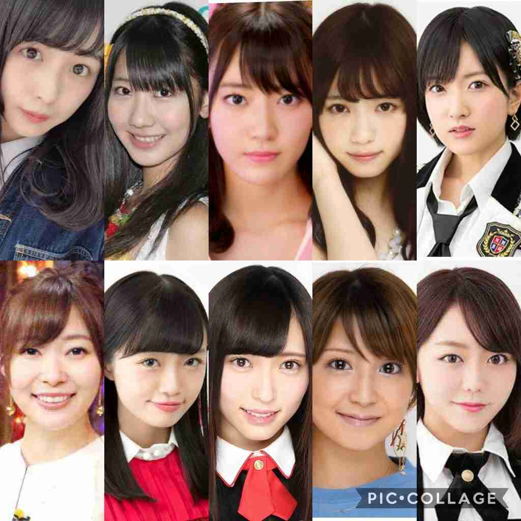 【ネタトピ】好きな女性アイドルのメンバーを挙げて理想のアイドルグループを作るトピ