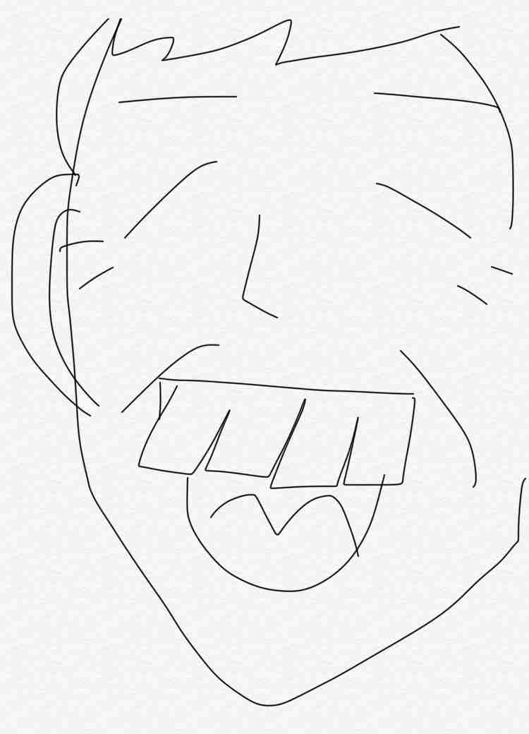 芸能人の似顔絵を描いて誰かを当ててもらうトピ