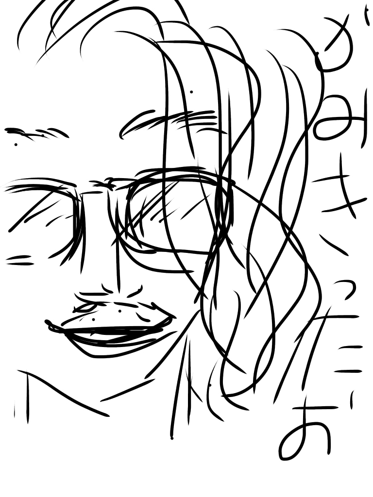 芸能人の似顔絵を描いて誰かを当ててもらうトピ