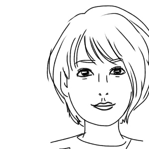 芸能人の似顔絵を描いて誰かを当ててもらうトピ