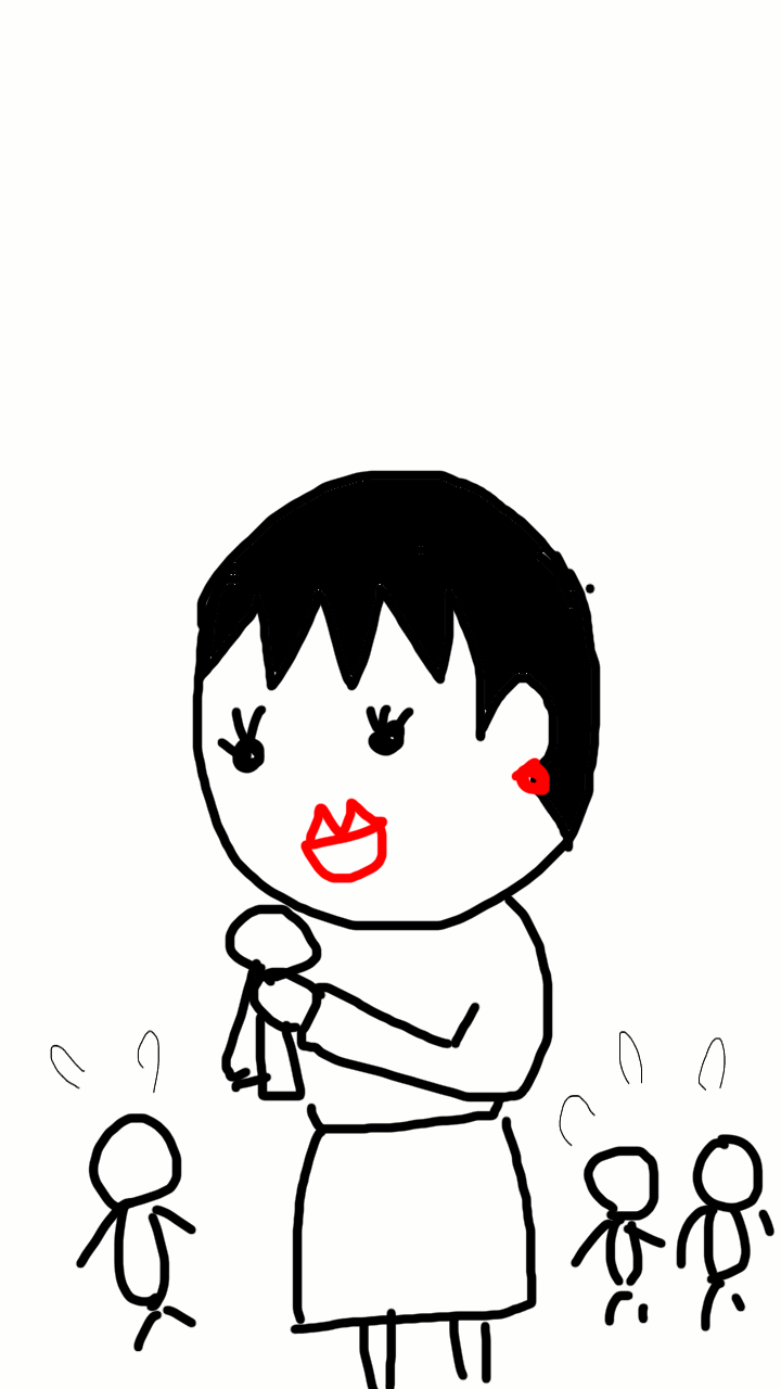 芸能人の似顔絵を描いて誰かを当ててもらうトピ