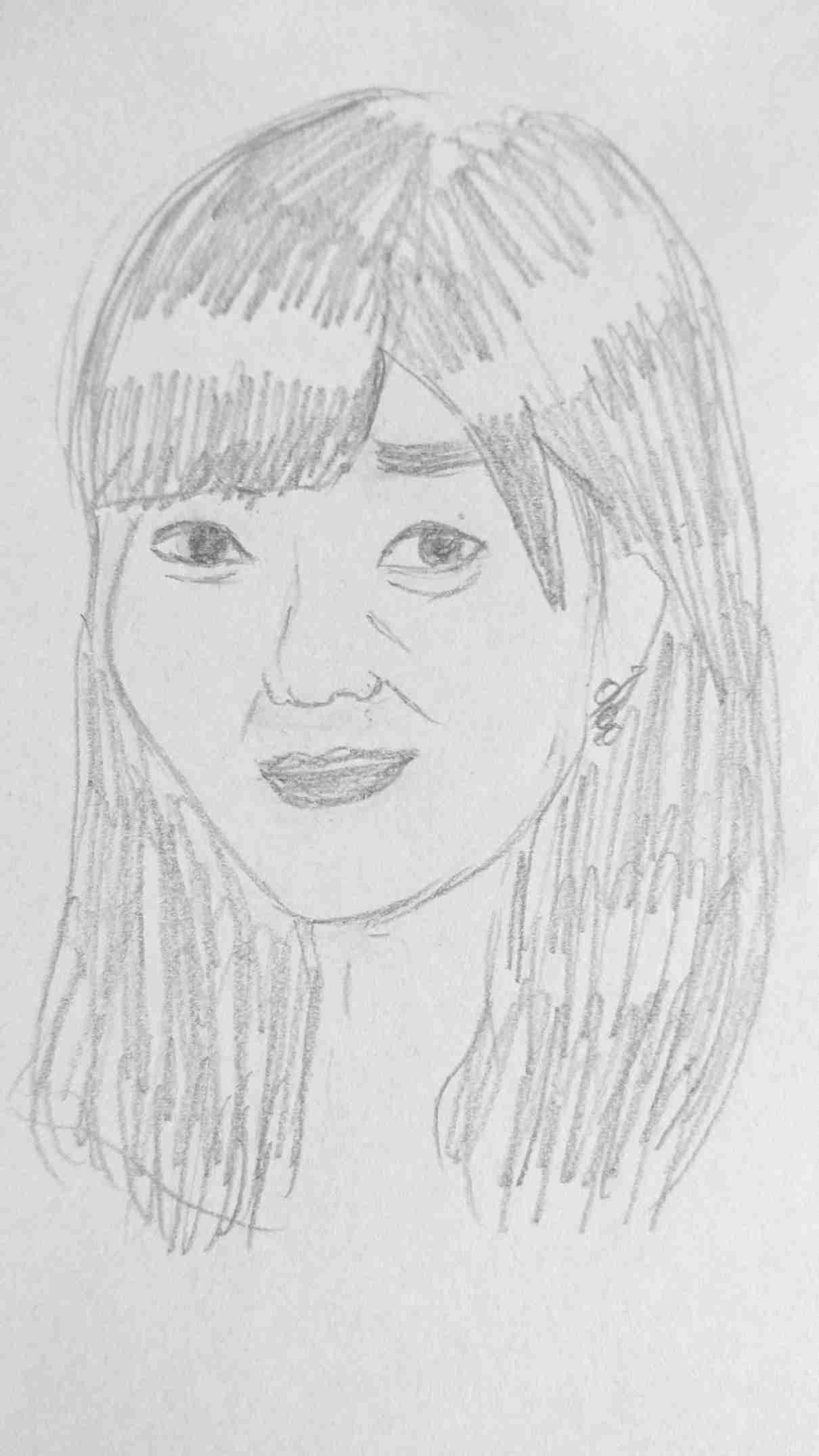 芸能人の似顔絵を描いて誰かを当ててもらうトピ