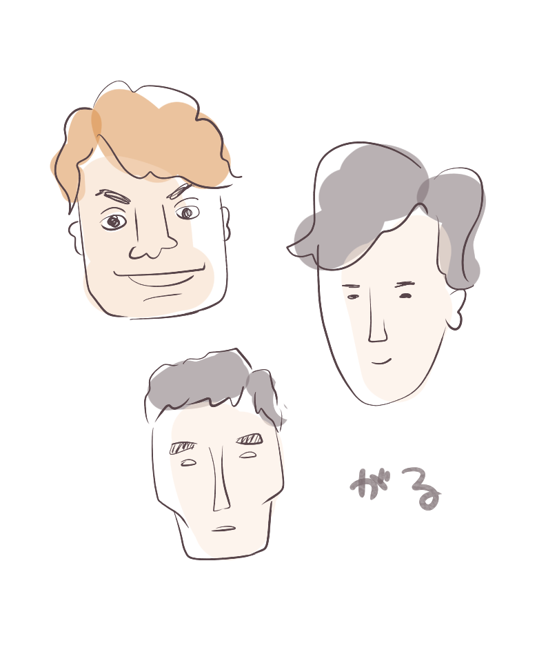 芸能人の似顔絵を描いて誰かを当ててもらうトピ