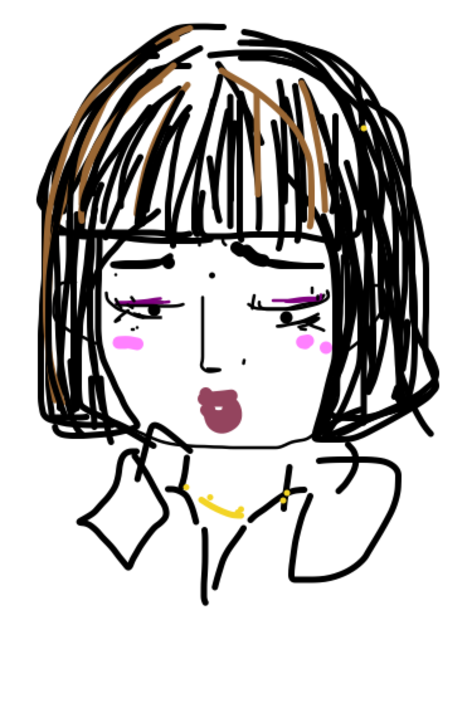芸能人の似顔絵を描いて誰かを当ててもらうトピ