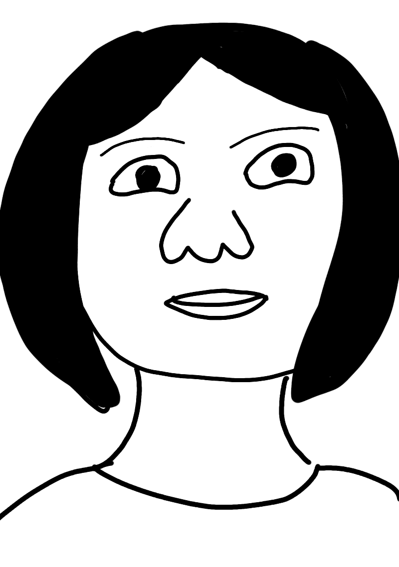 芸能人の似顔絵を描いて誰かを当ててもらうトピ